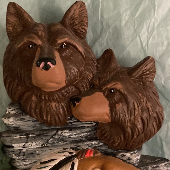 Wolf ceramic - Picture 2 of 4